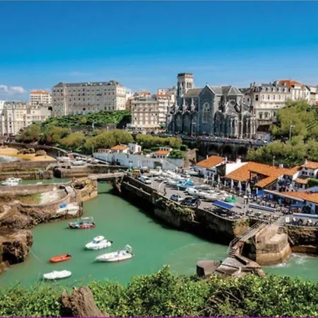 Апартаменты Front De Avec Piscine Et Balcon A - Fr-1-3-412 Биарриц